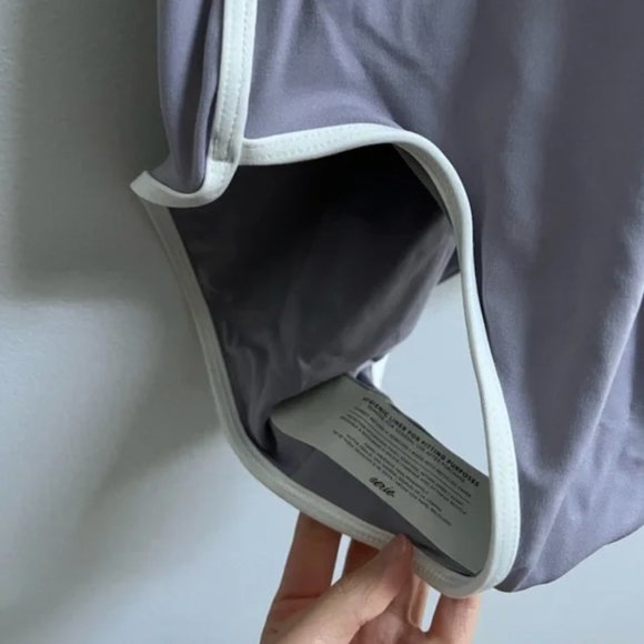 Aerie Contrast Trim One Piece Swimsuit XS - Picture 4 of 5